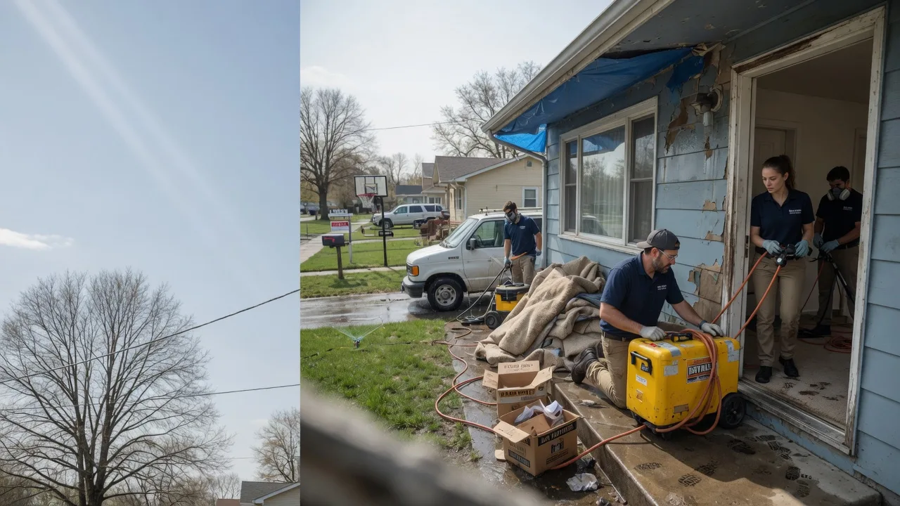Basement Flood Cleanup in Springfield, LA near me